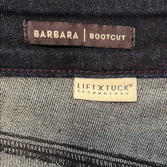 NYDJ Women's Barbara Boot Cut Jeans - Dark Blue - Picture 4 of 6